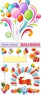 Clip Art Balloons drawing
