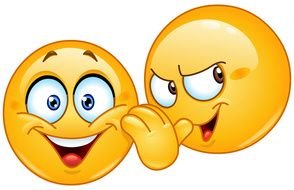 clipart if gossiping emoji