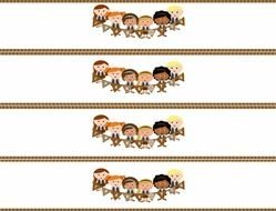 Fashionable Moms Girl Scouts Brownies Cookie Box Wrap Thank You