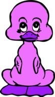 Baby Duck drawing