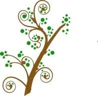 Brown And Green Tree Branch At Clkercom Vector N2