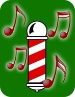 Barber Vector drawing