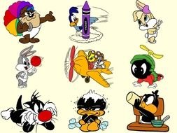Looney Tunes drawing