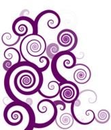 purple curly pattern