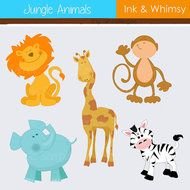 Clipart Jungle Animals Clip clipart