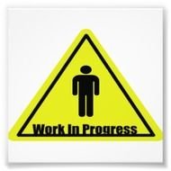 Work In Progress Sign N2