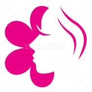 Ilustraci&amp;243n De Stock Woman Face Icon Or Design Element Vector