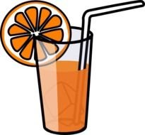 Orange Juice Black And White Panda Free