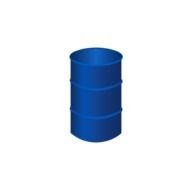blue barrel drawing