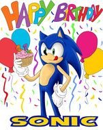 Ahappy birthday sonic drawing