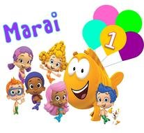 Bubble Guppies marai drawing