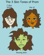 illustration of female faces