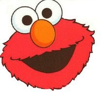 Elmo Face drawing