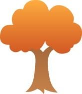 Graphics Colored Cute Tree