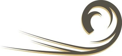 Brownish Swirl Svg Vector