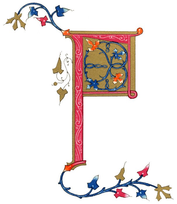 Back To More Illuminated Letters &gt&gt N2