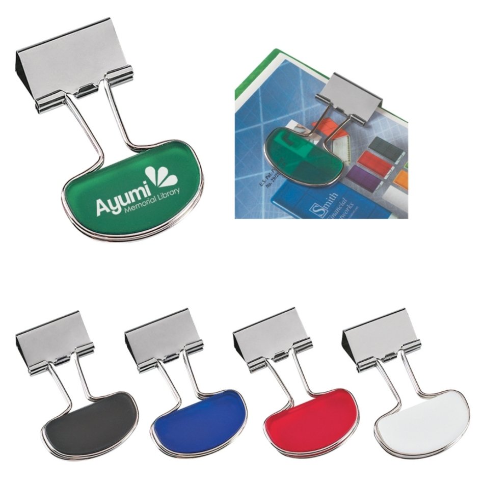 Home &gt Desk & Office Memo Clips Promo Binder Flip Clip