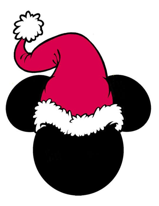 Head With Santa Hat The Dis Best