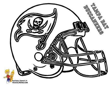 American Football & Rugby Coloring Pages N2