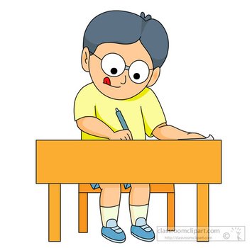 School Finals clipart