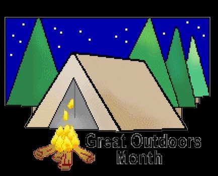 Outdoors Month Camping Tents Forests