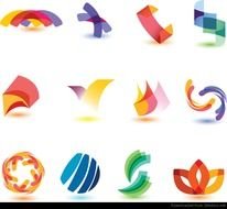 Qvectors &amp;gt Front Page &amp;187 Abstract Colorful Design Elements N2