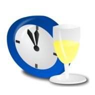 Clip Art of the time To Celebrate The New Year