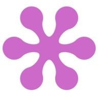 purple orchid silhouette