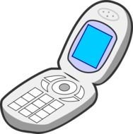 Phone Clip Art drawing