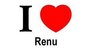 clipart love you on white background