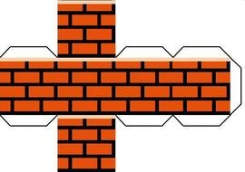 brick puzzle drawing