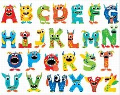 monster letters