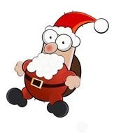 Clipartistnet &amp;187 Santa Crazy Xmas Man Christmas Youtube
