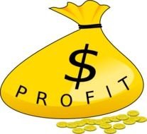 Profit Bag At Clkercom Vector Online Royalty