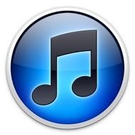 musical note on a blue ball