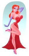 Jessica Rabbit drawing