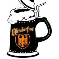 Oktoberfest Beer Mugs drawing