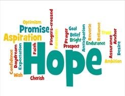 tag cloud for hope
