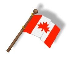 Canadian And Free Of Crossed Canada Day Flags