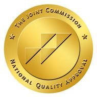 clipart of the golden joint commission national quality approval sign