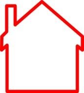 Red Outline At Clkercom Vector Online Royalty