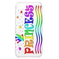 Cute Cartoon Rainbow Princess Tiara Iphone 5c Cover Zazzle