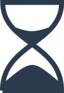 clipart of the hourglass
