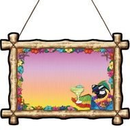 Tiki Bar Drink Board 19in