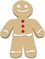 fresh Gingerbread Man drawing