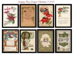 Beautiful Christmas Collage Clipart