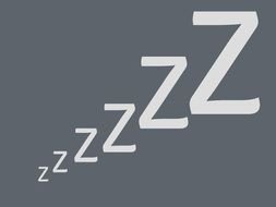 Clip art of Zzzzz