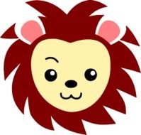 Cute Lion Face At Clkercom Vector Online Royalty