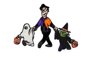 Halloween as a picture for clipart