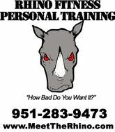 Free Angry Gray Rhino Logo clipart